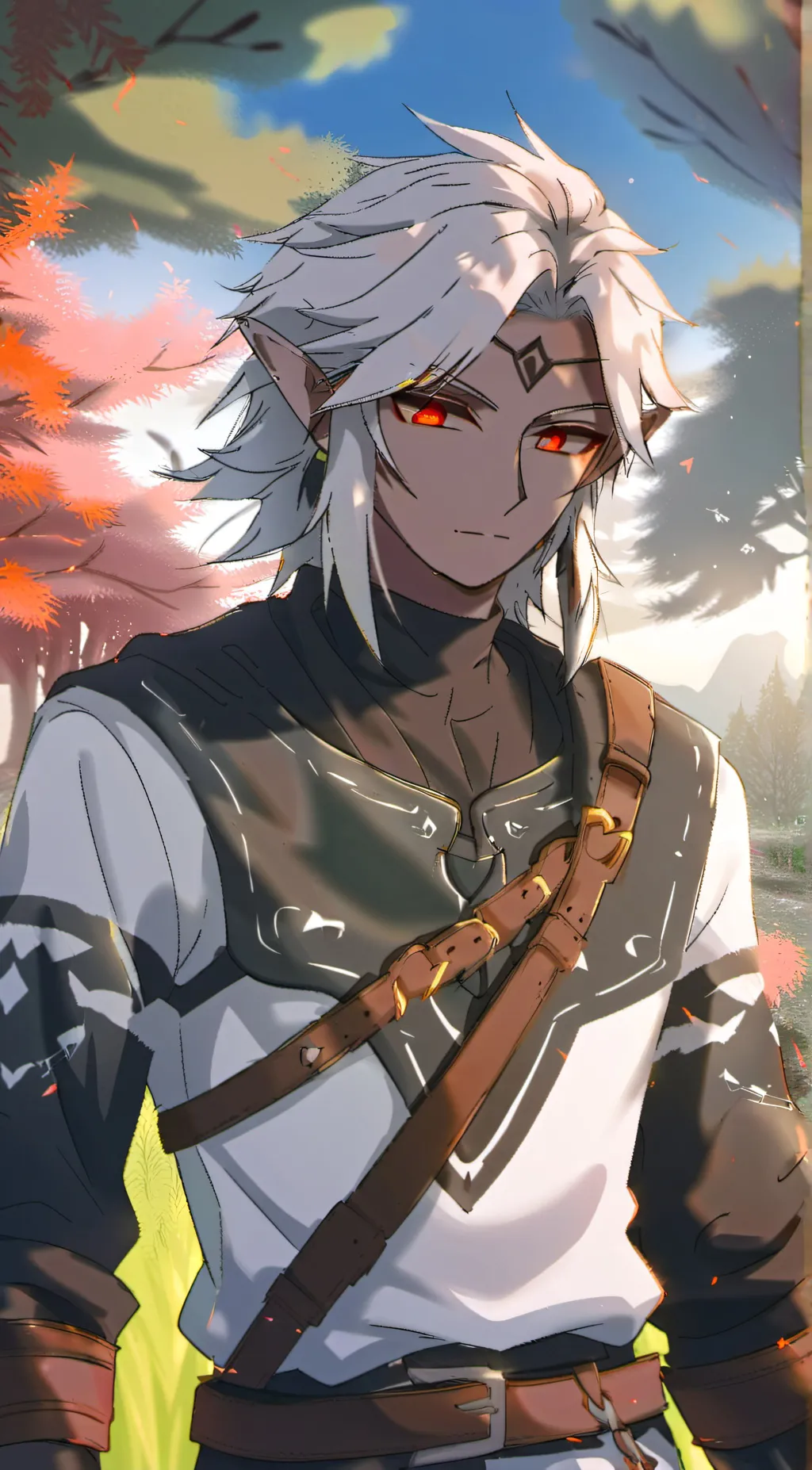 ai character: Dark Link background