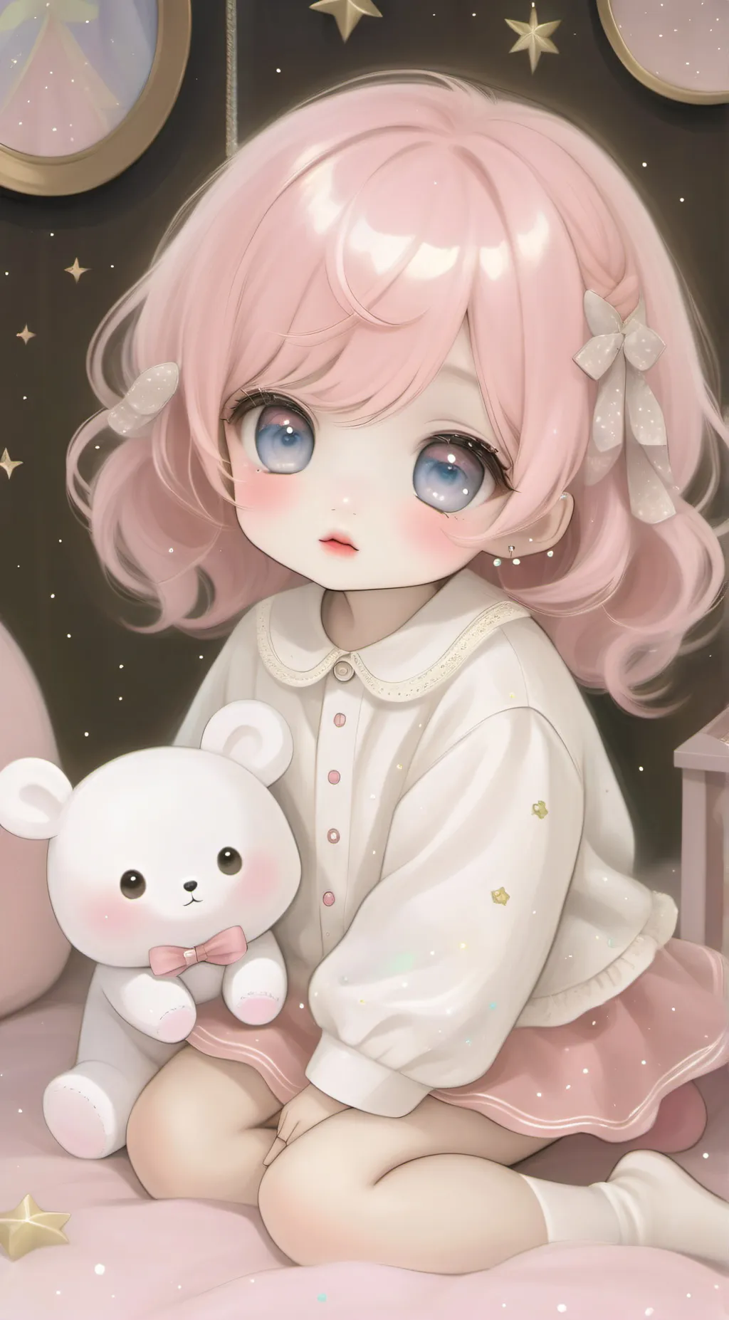 ai character: Clementine  background