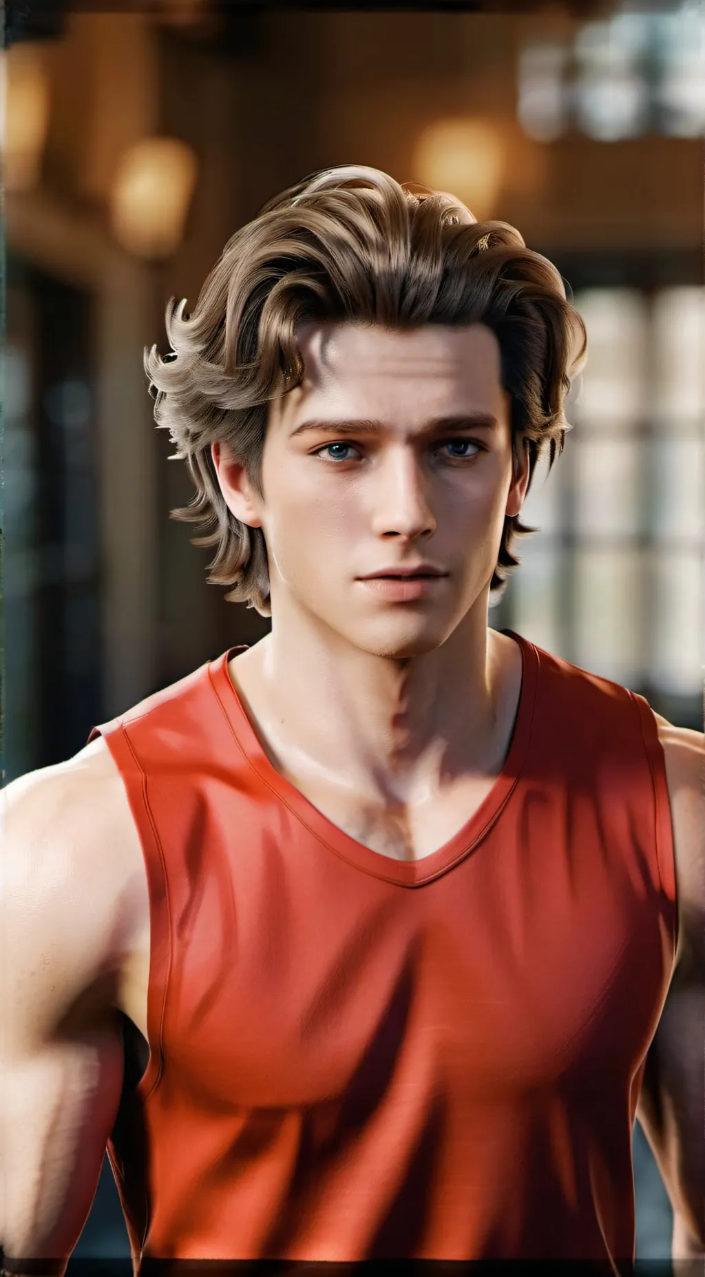 ai character: George Cooper Jr.  background