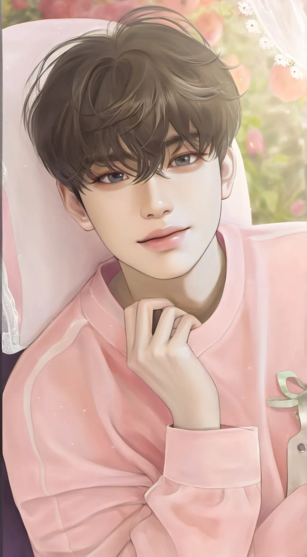 ai character: REHAN GANTENG background