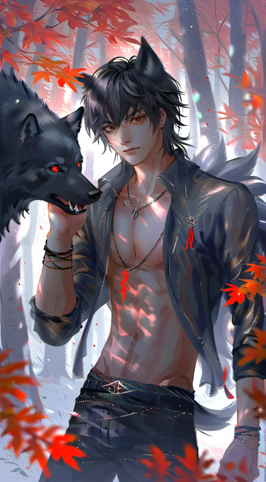 ai character: Damian background