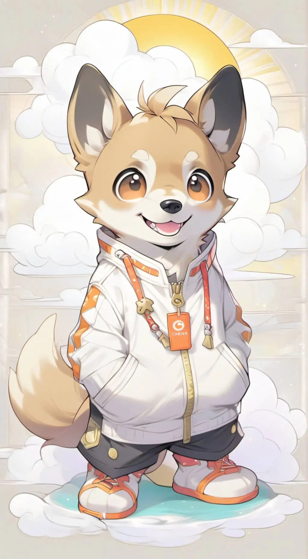 ai character: ★DogDay★ background
