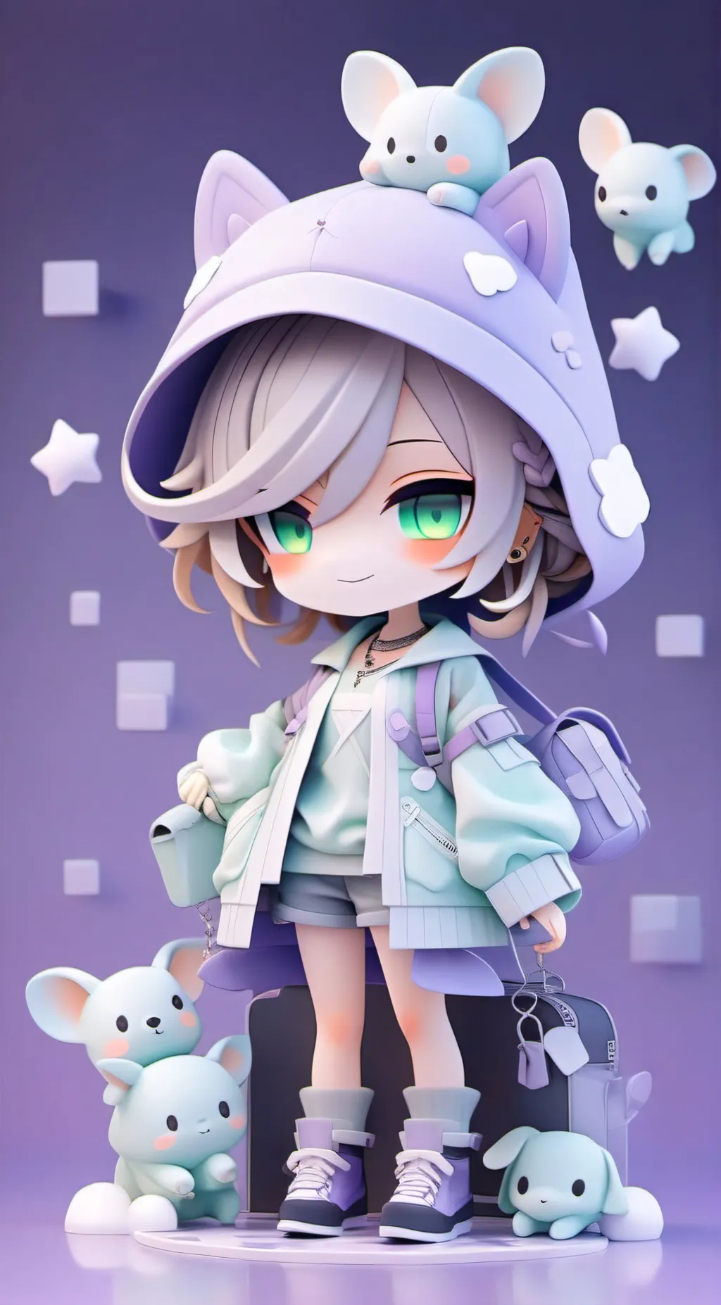 ai character: Lexi background