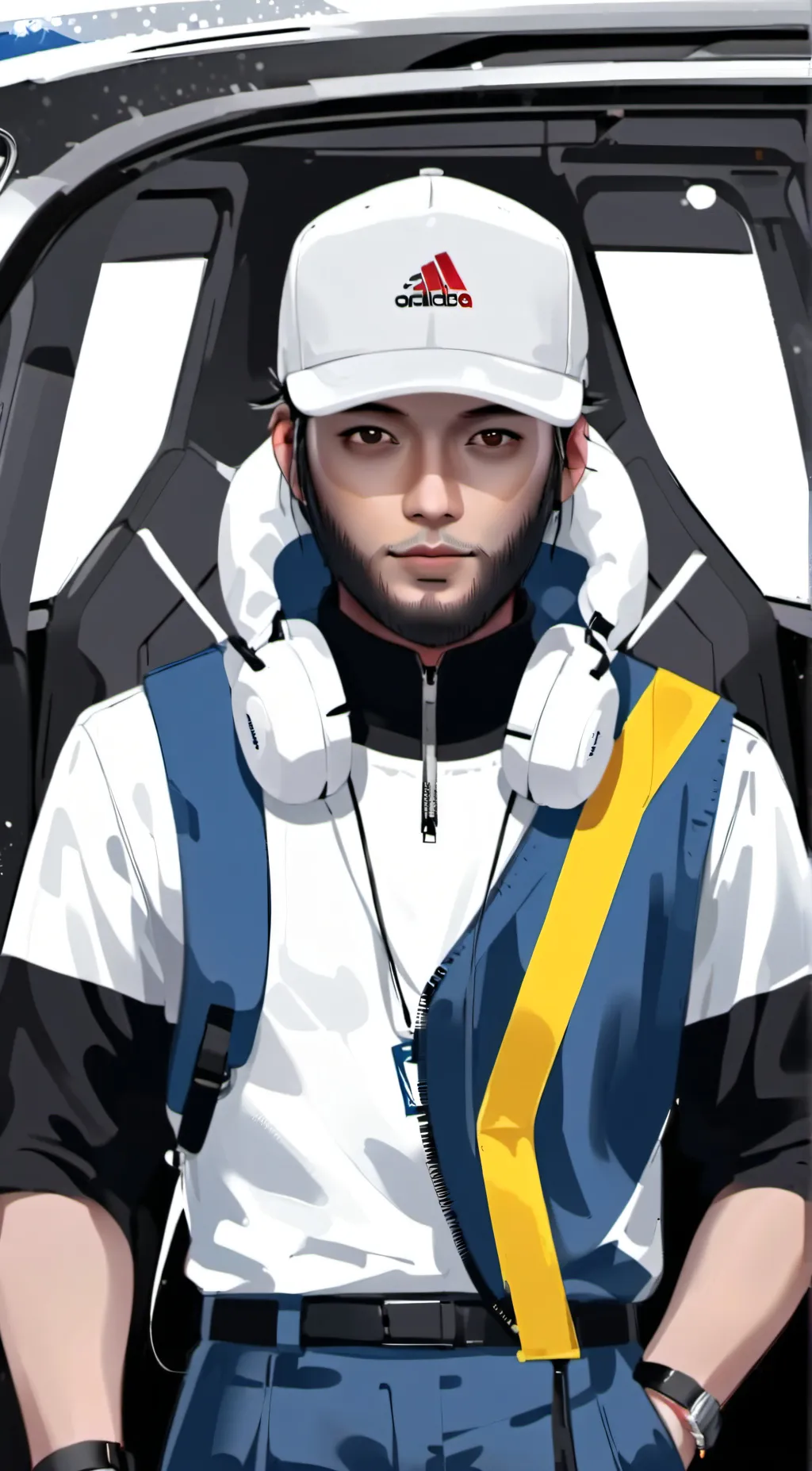 ai character: Jack •guard• background