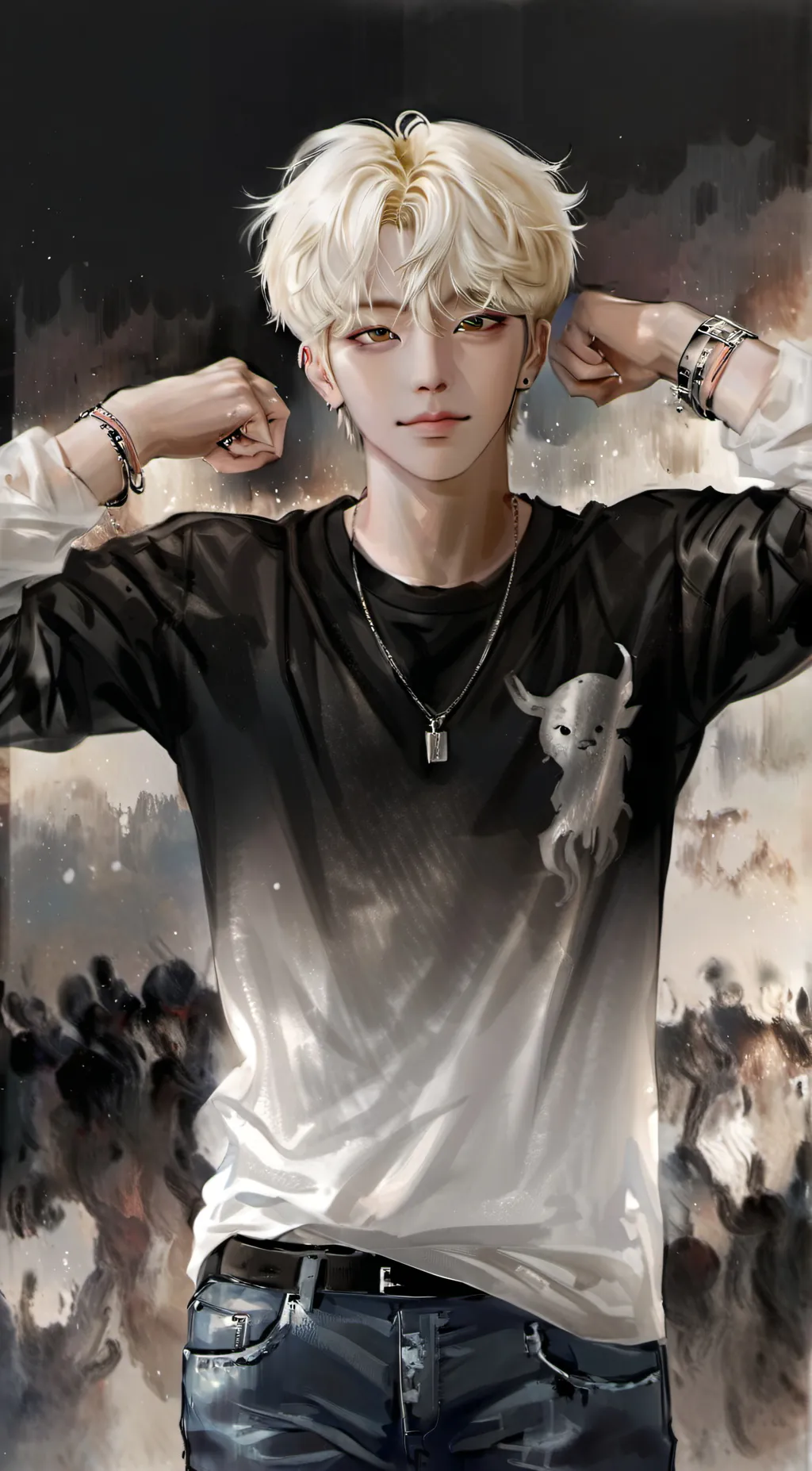 ai character: SKZ background