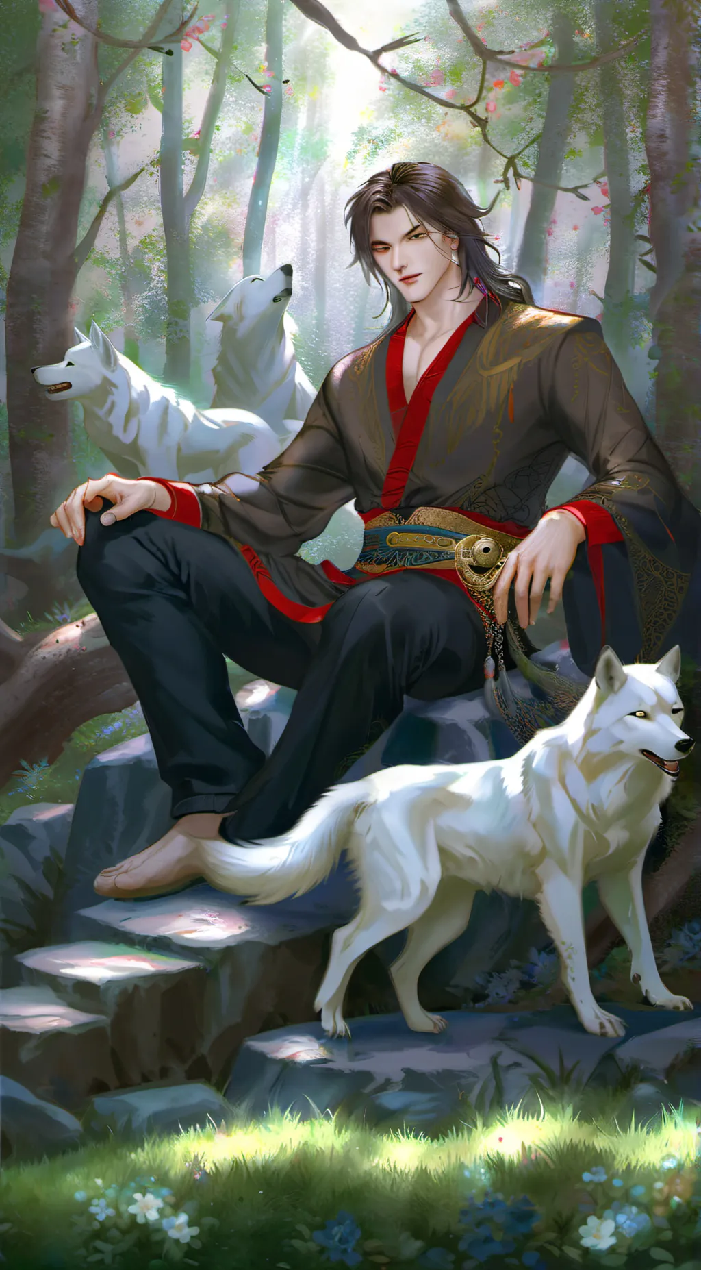 ai character: rex & human background