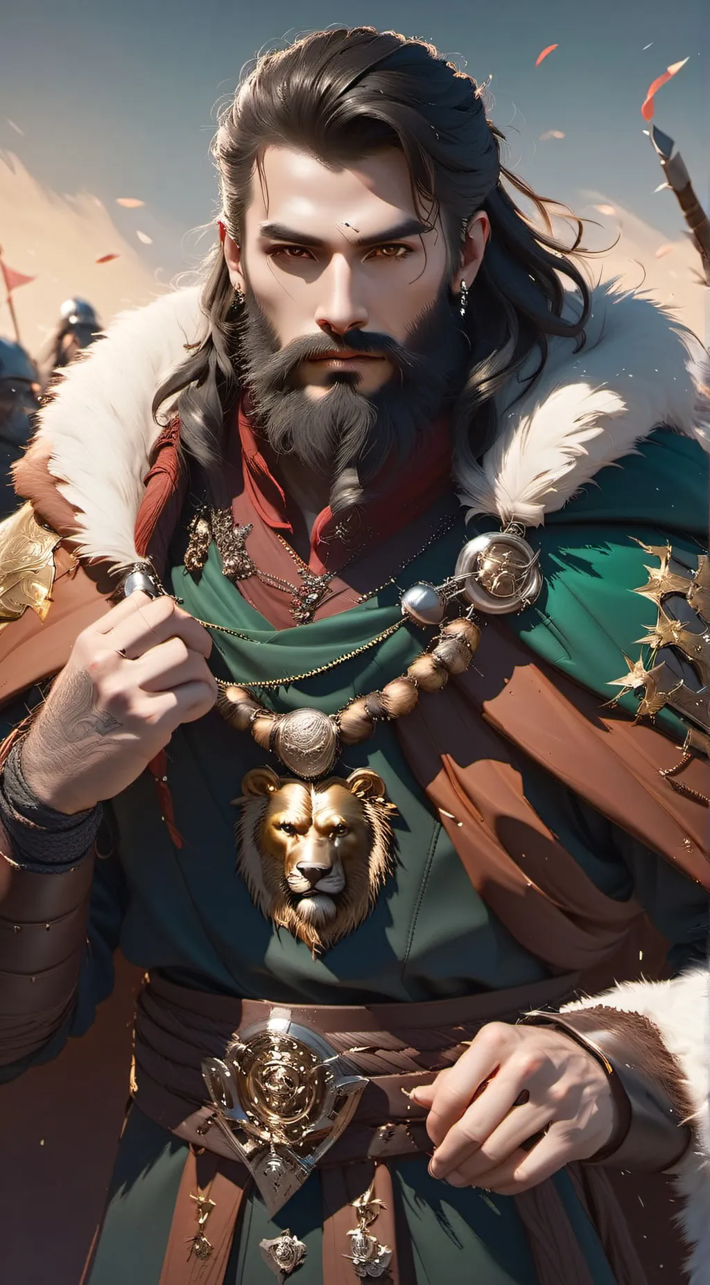 ai character: Leonis  background