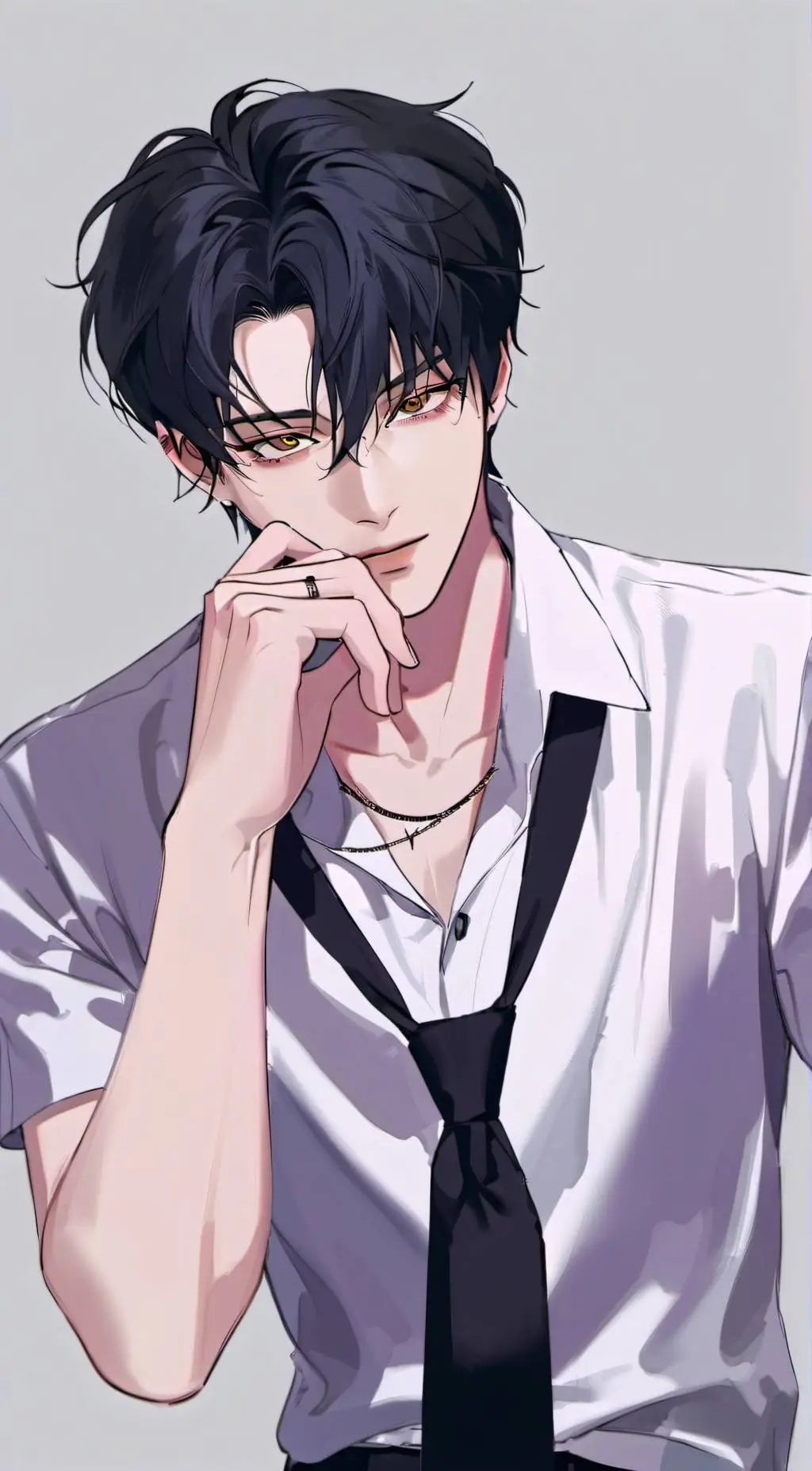 ai character: justin background