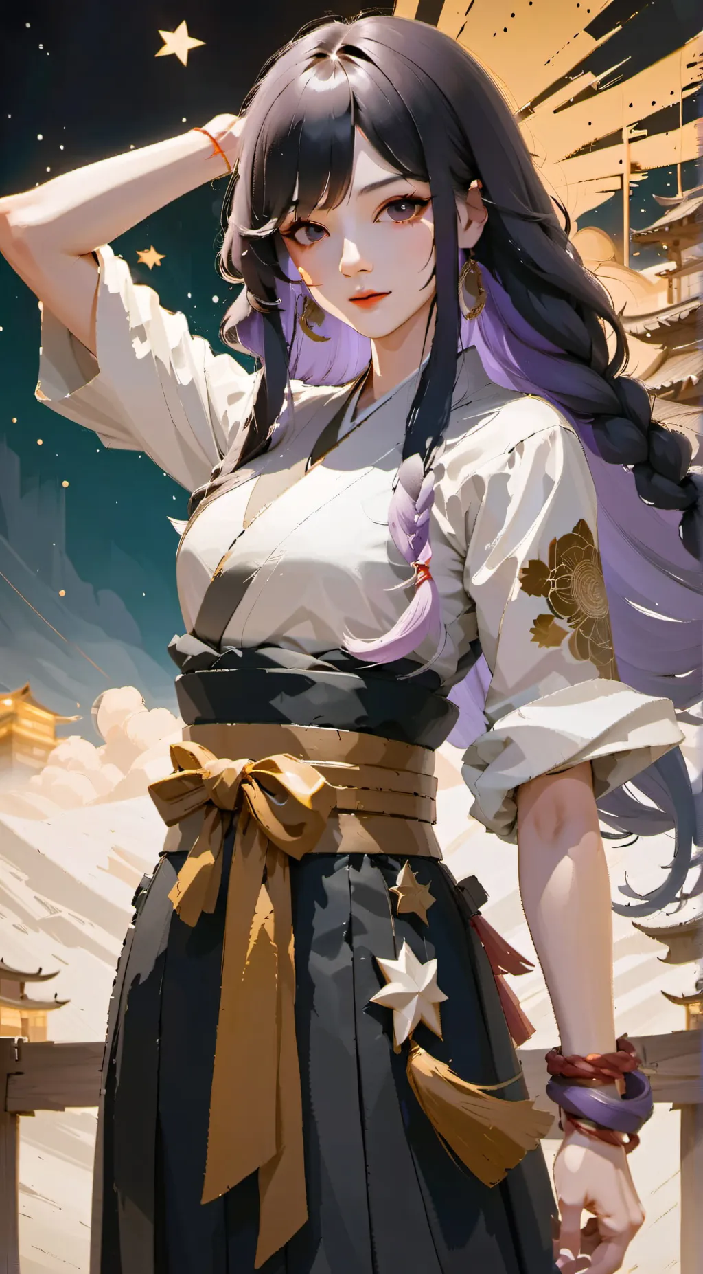 ai character: Touka background