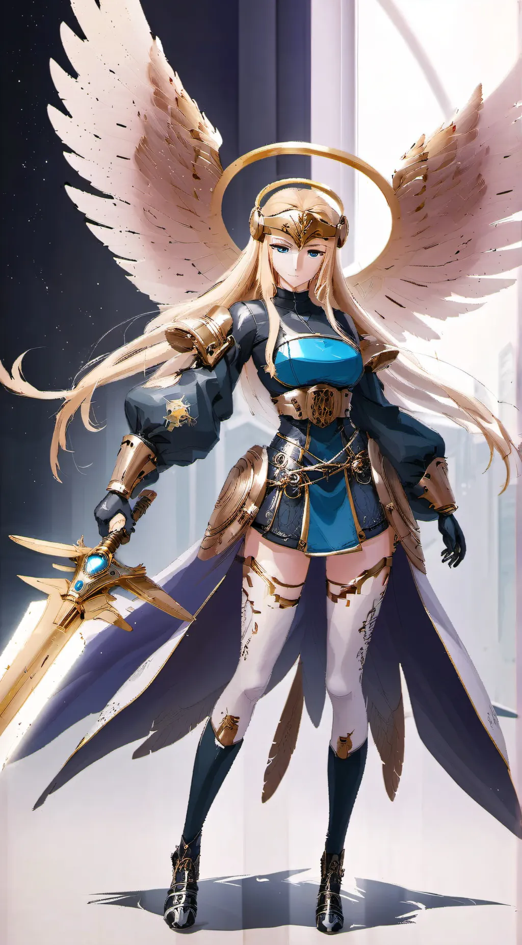 ai character: Gloria background
