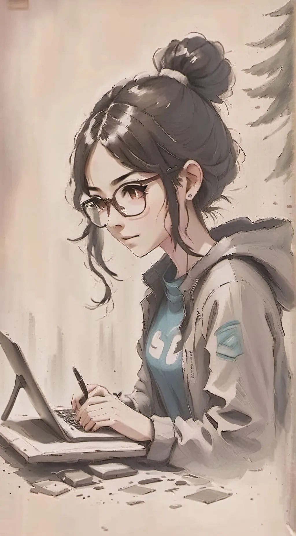 ai character: Arti  background