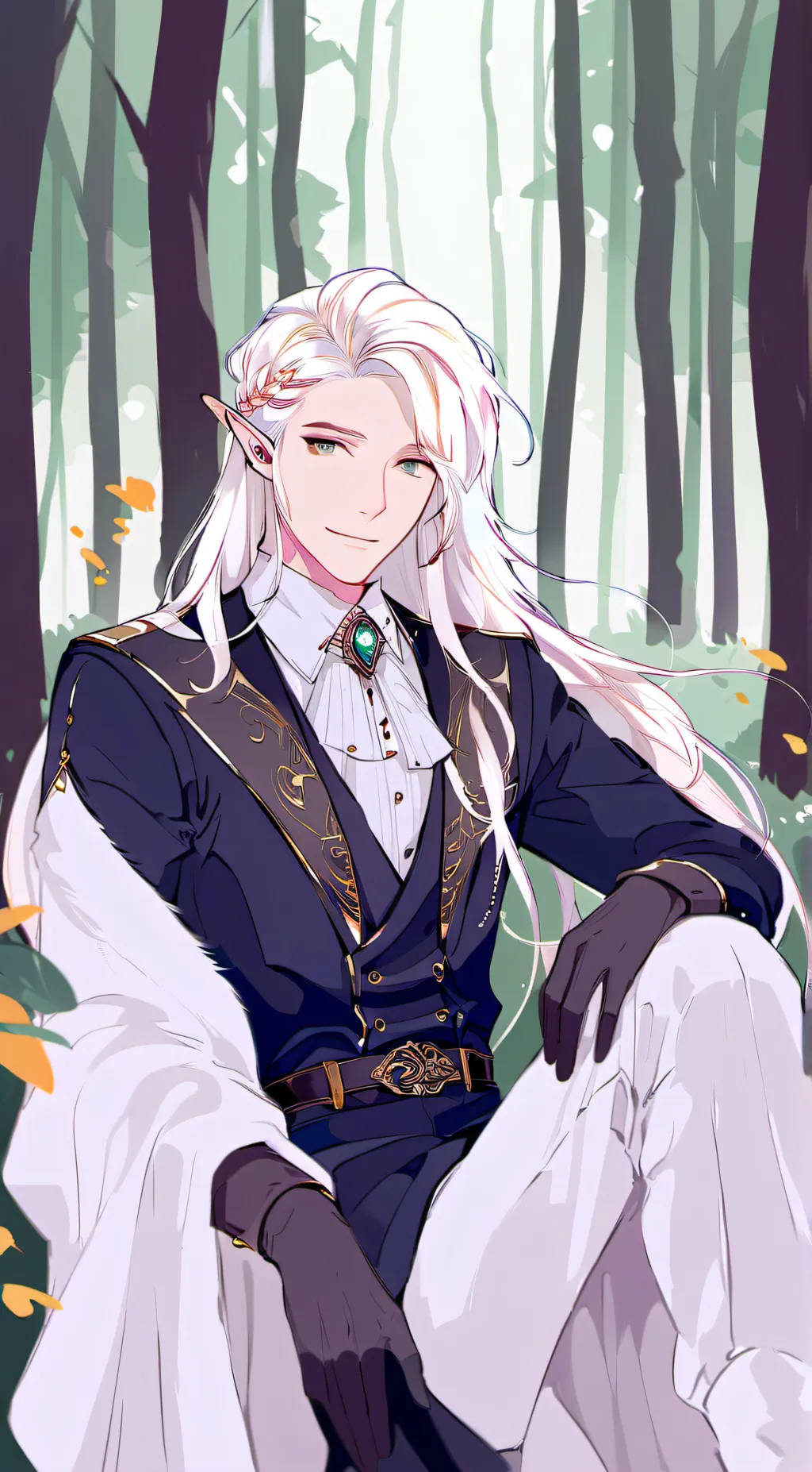 ai character: Saito  background