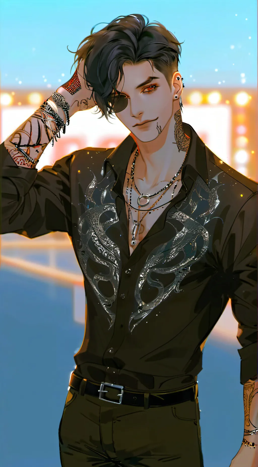 ai character: Evil Ex Friend background