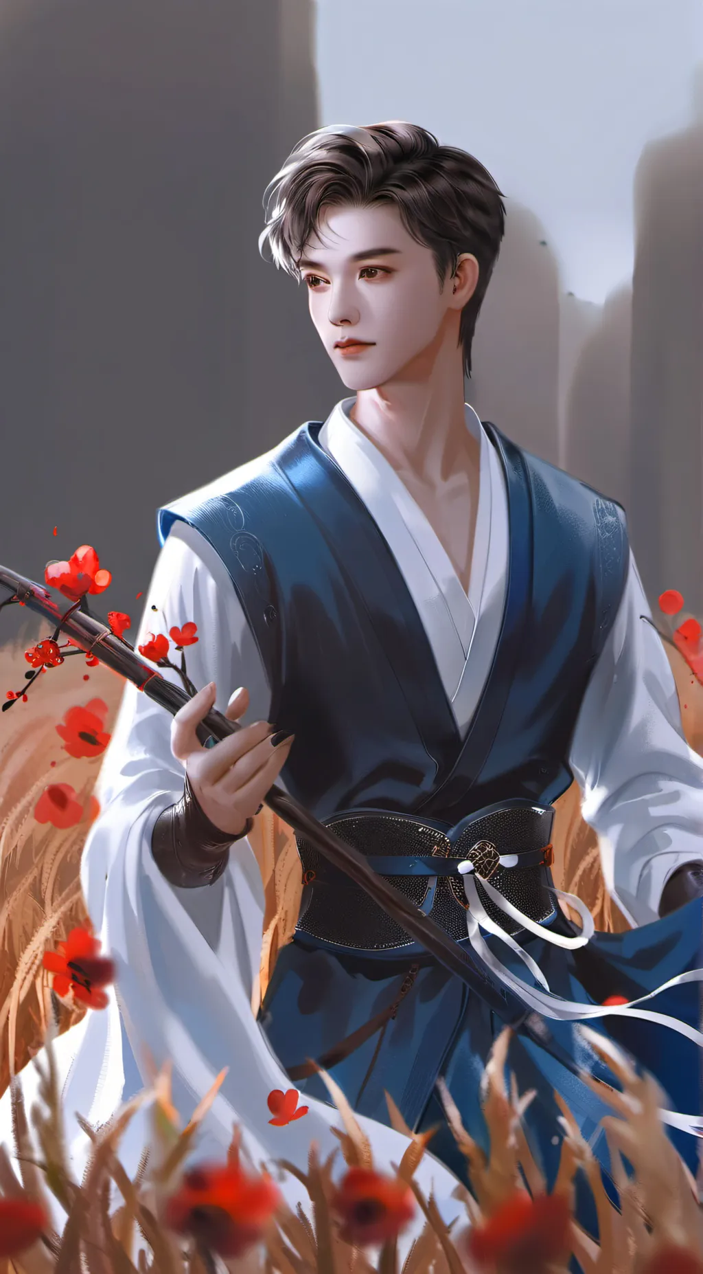 ai character: Glad  background