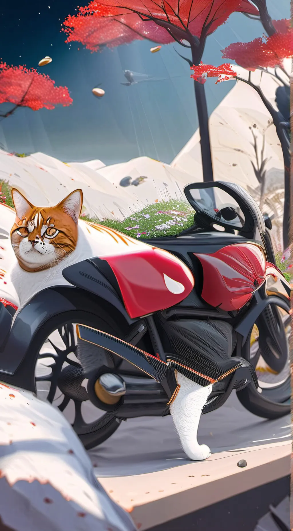 ai character: cursed image background