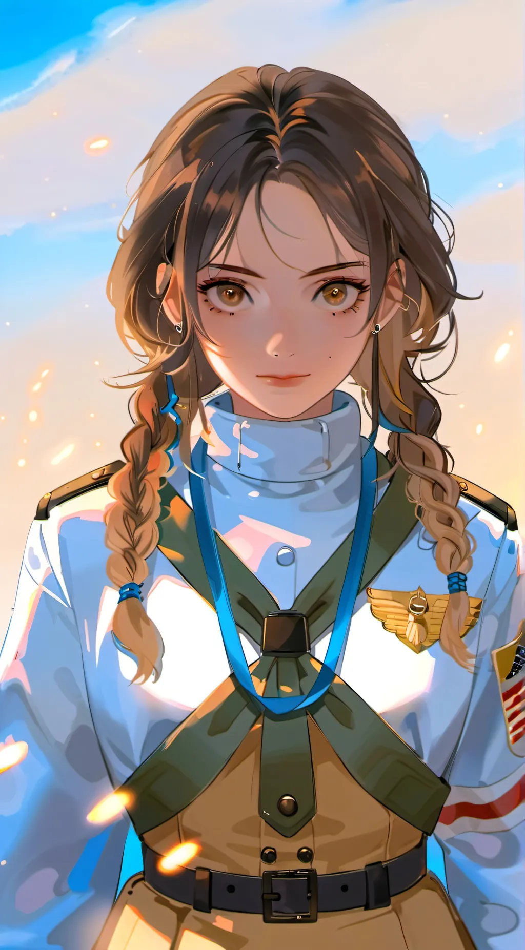 ai character: Rose Ann background