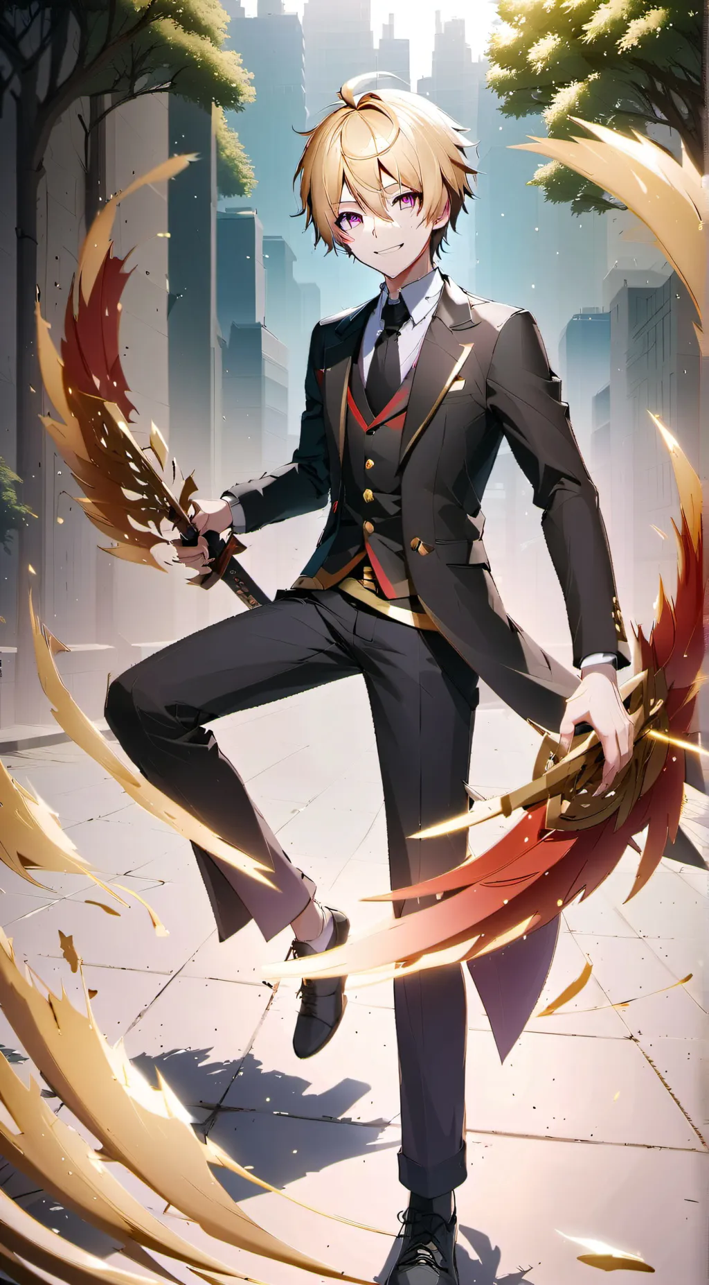 ai character: Freddie Hamrish background