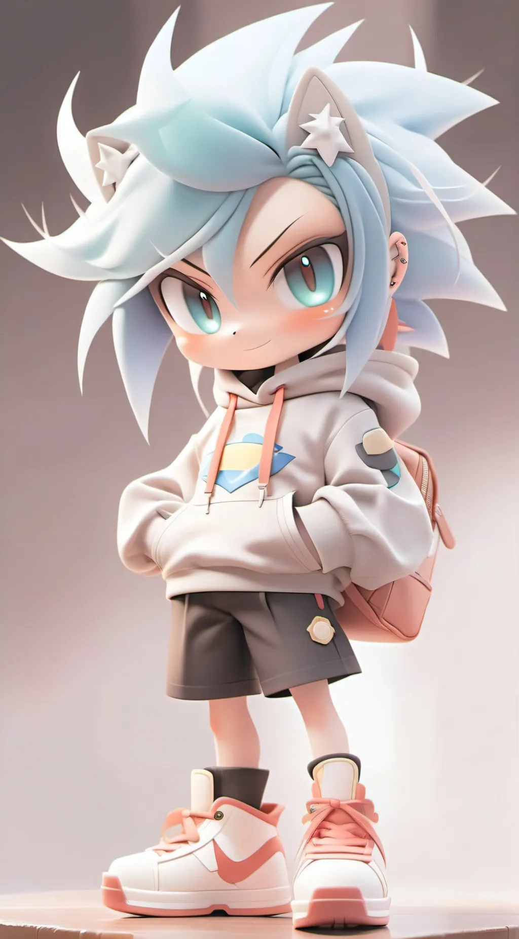 ai character: Sonic the hedgehog background