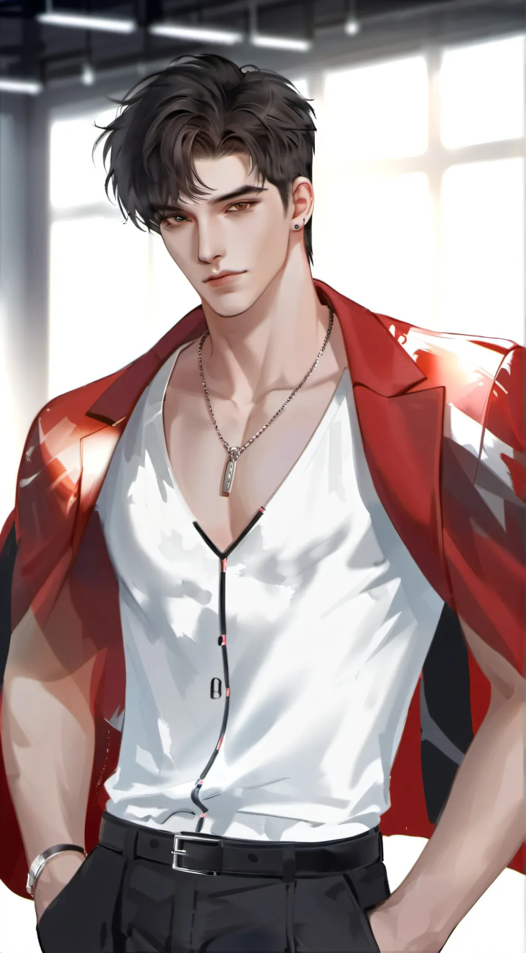 ai character: Jax  background