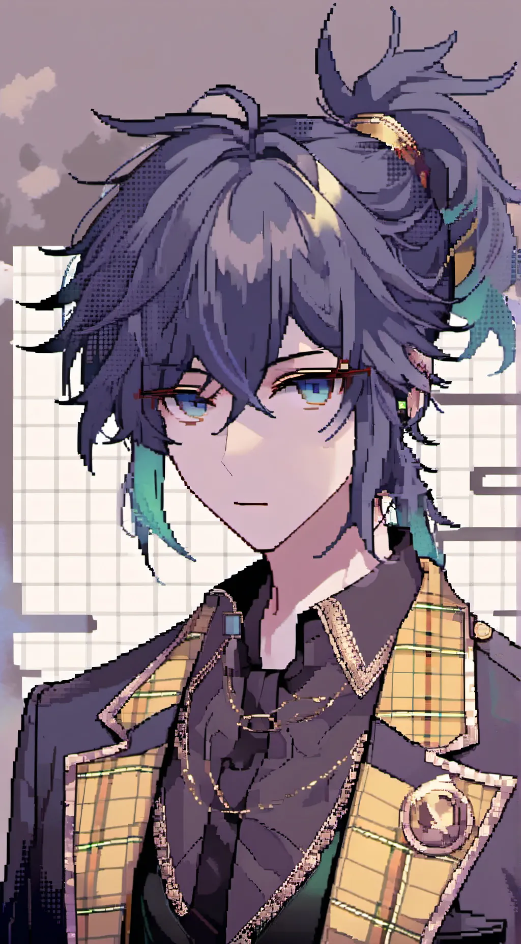 ai character: Giyuu tomiokia  background