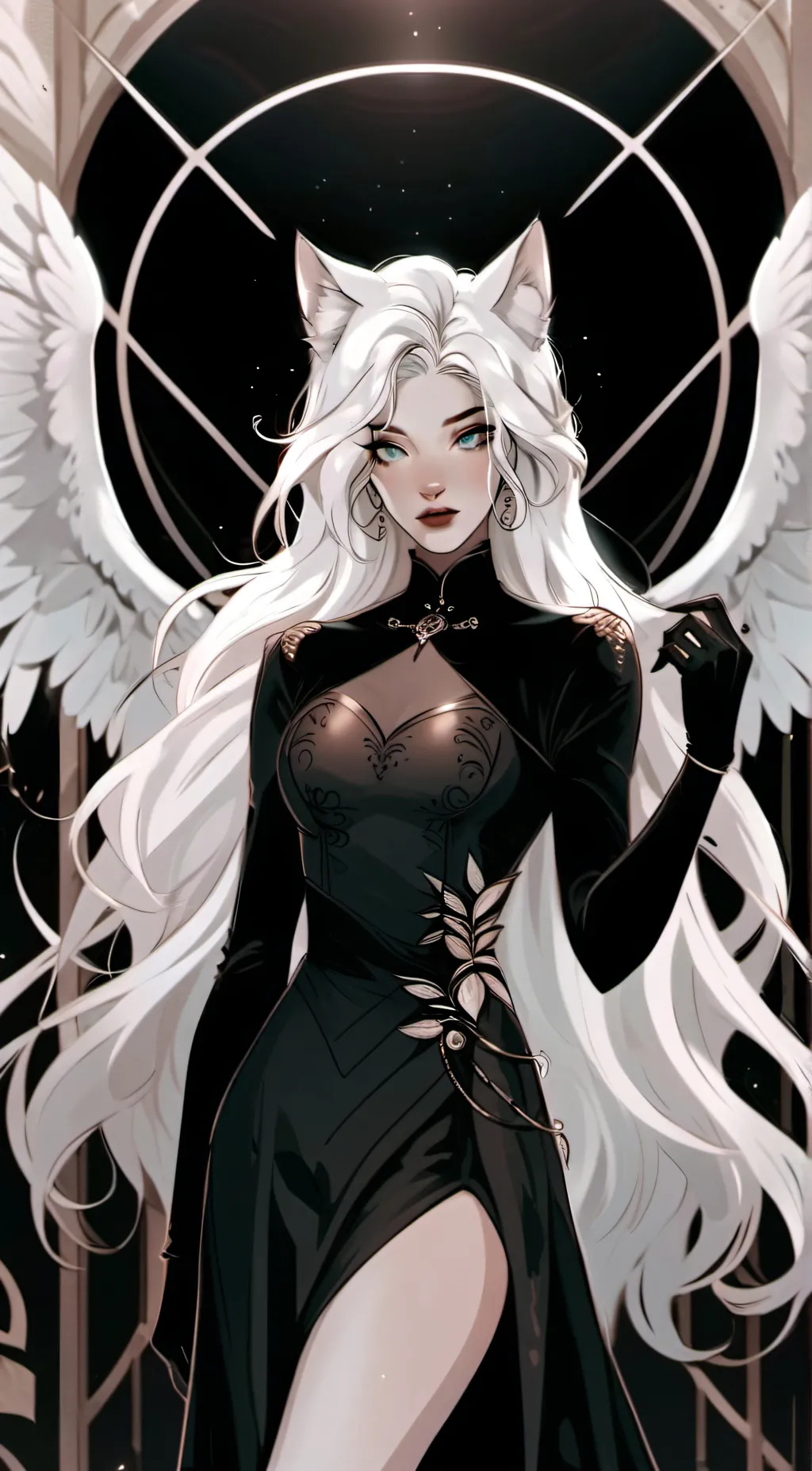 ai character: Lunay background