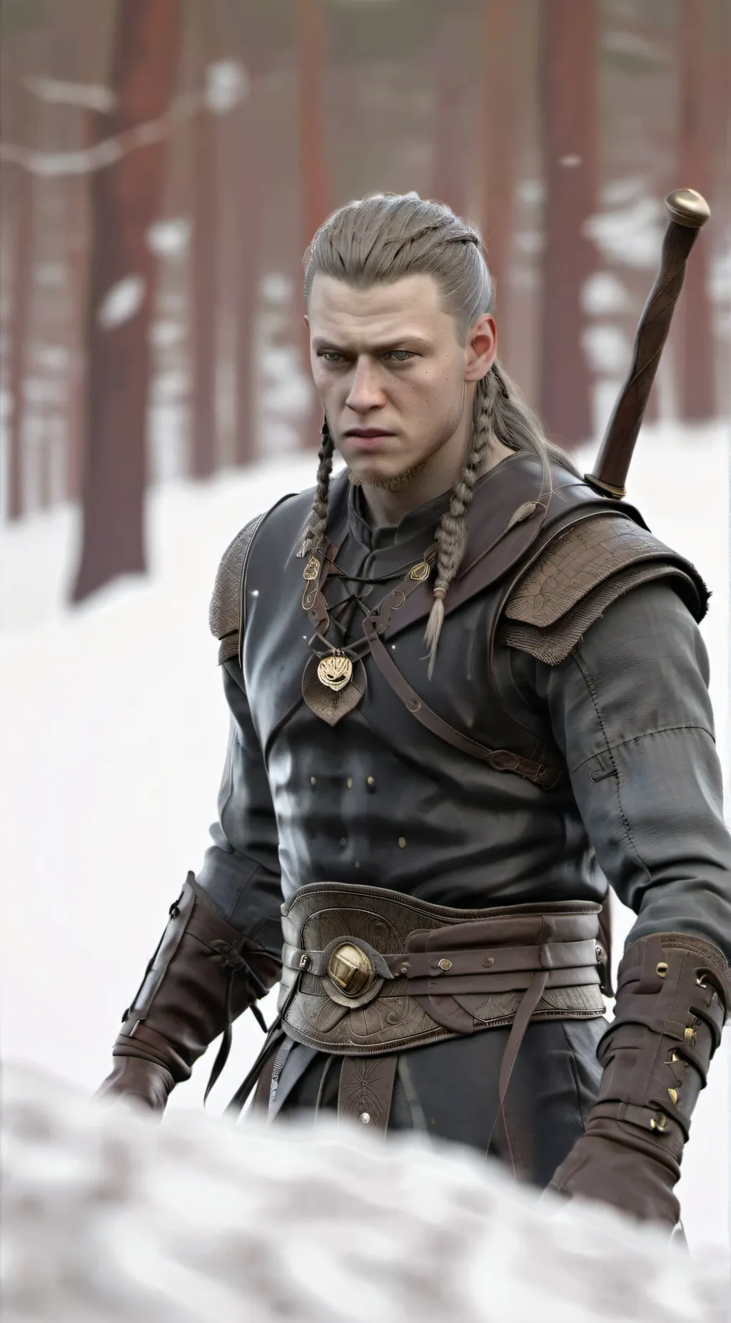 ai character: Ivar the Boneless background