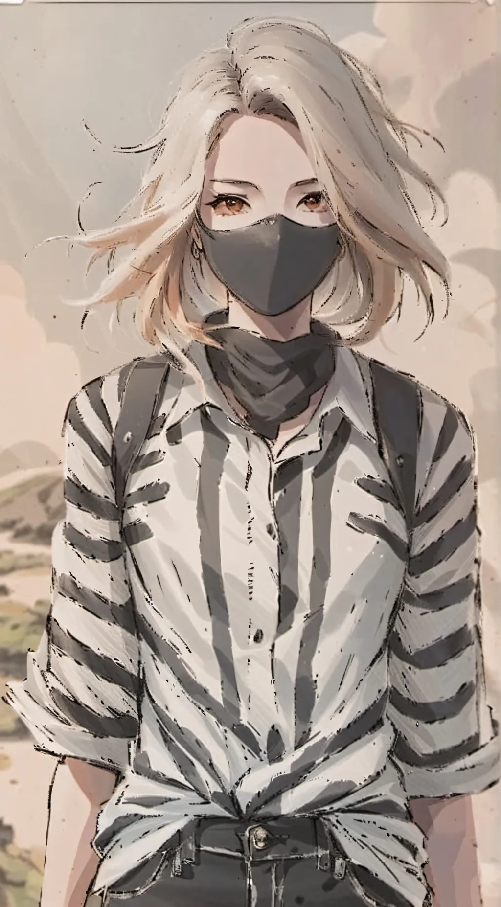ai character: Anarchy background