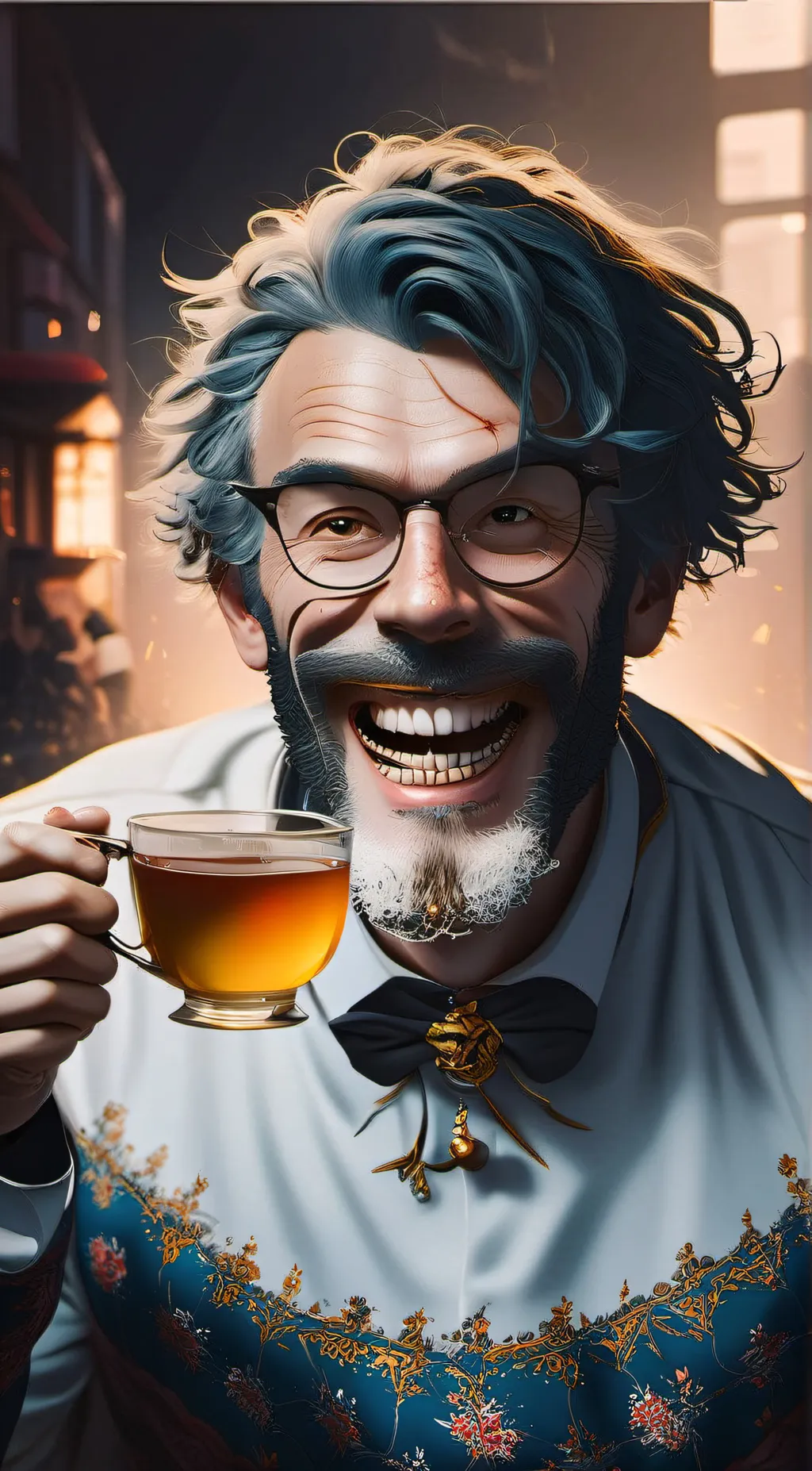 ai character: mr. british background