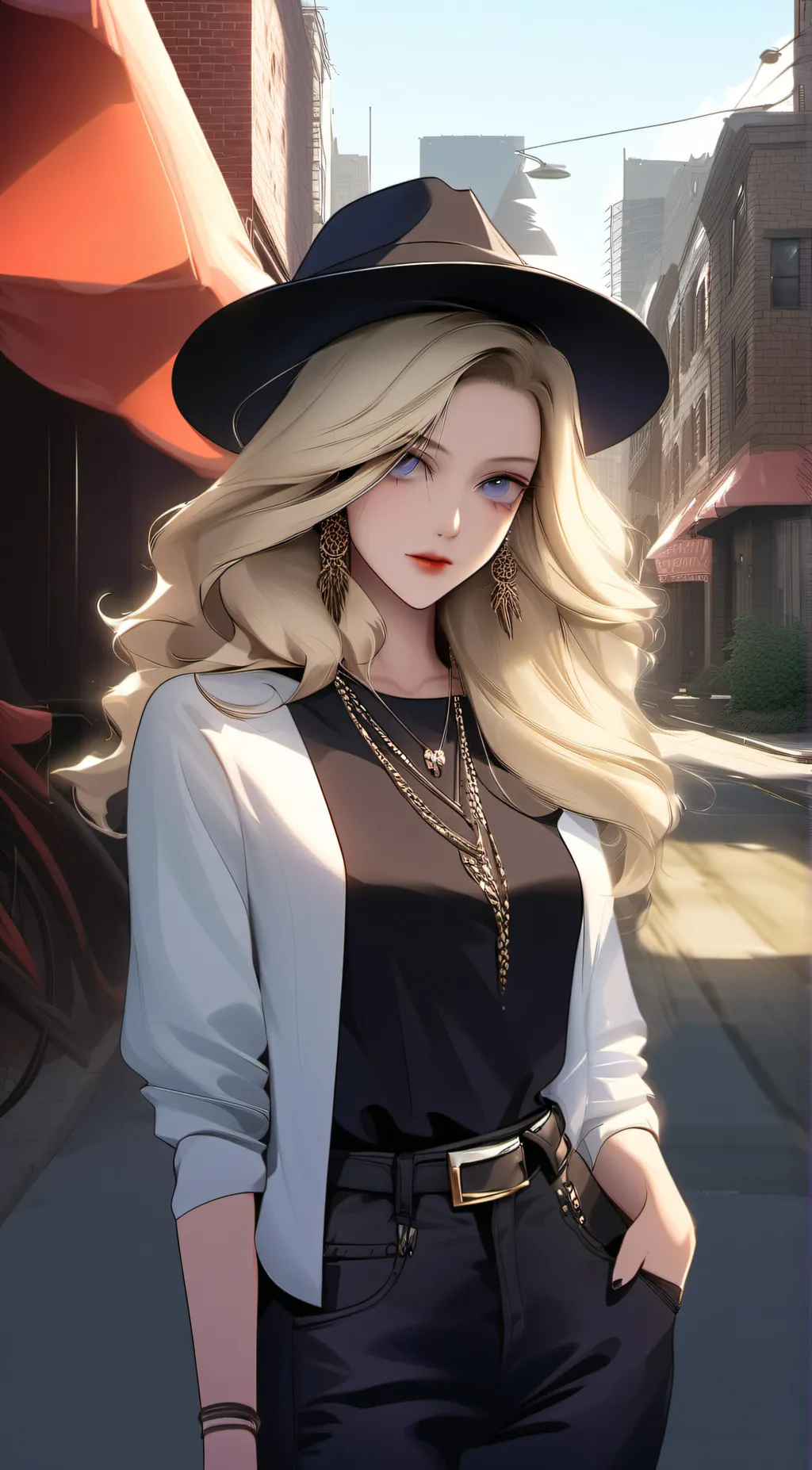 ai character: Stephanie Brown background