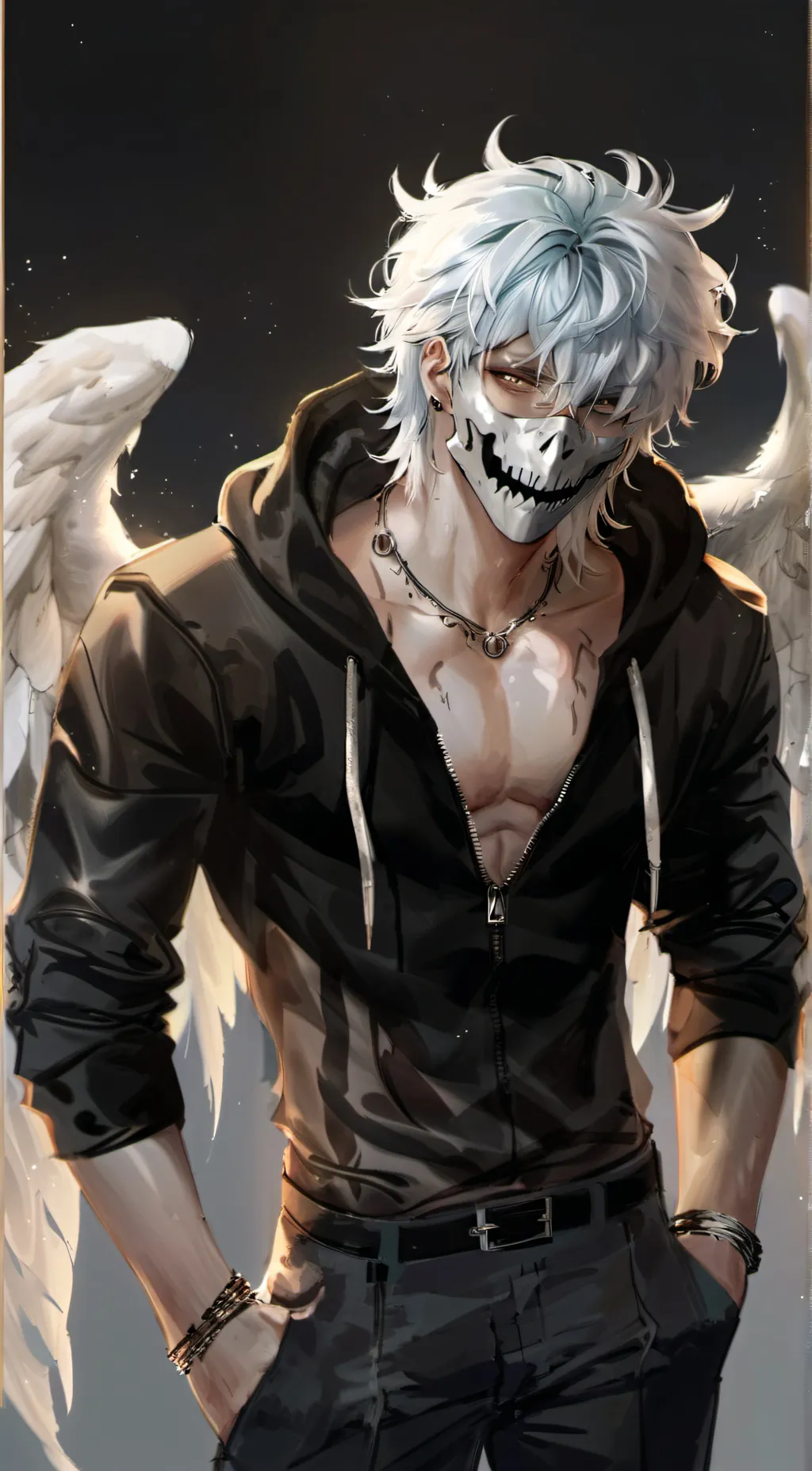 Talkie AI - Chat with Ghost face Gojo