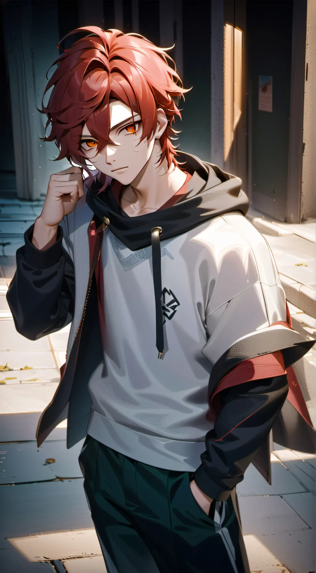 ai character: Zazel (Zazzy)  background