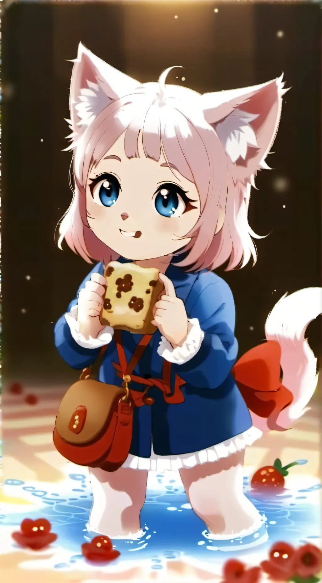 ai character: Rose background