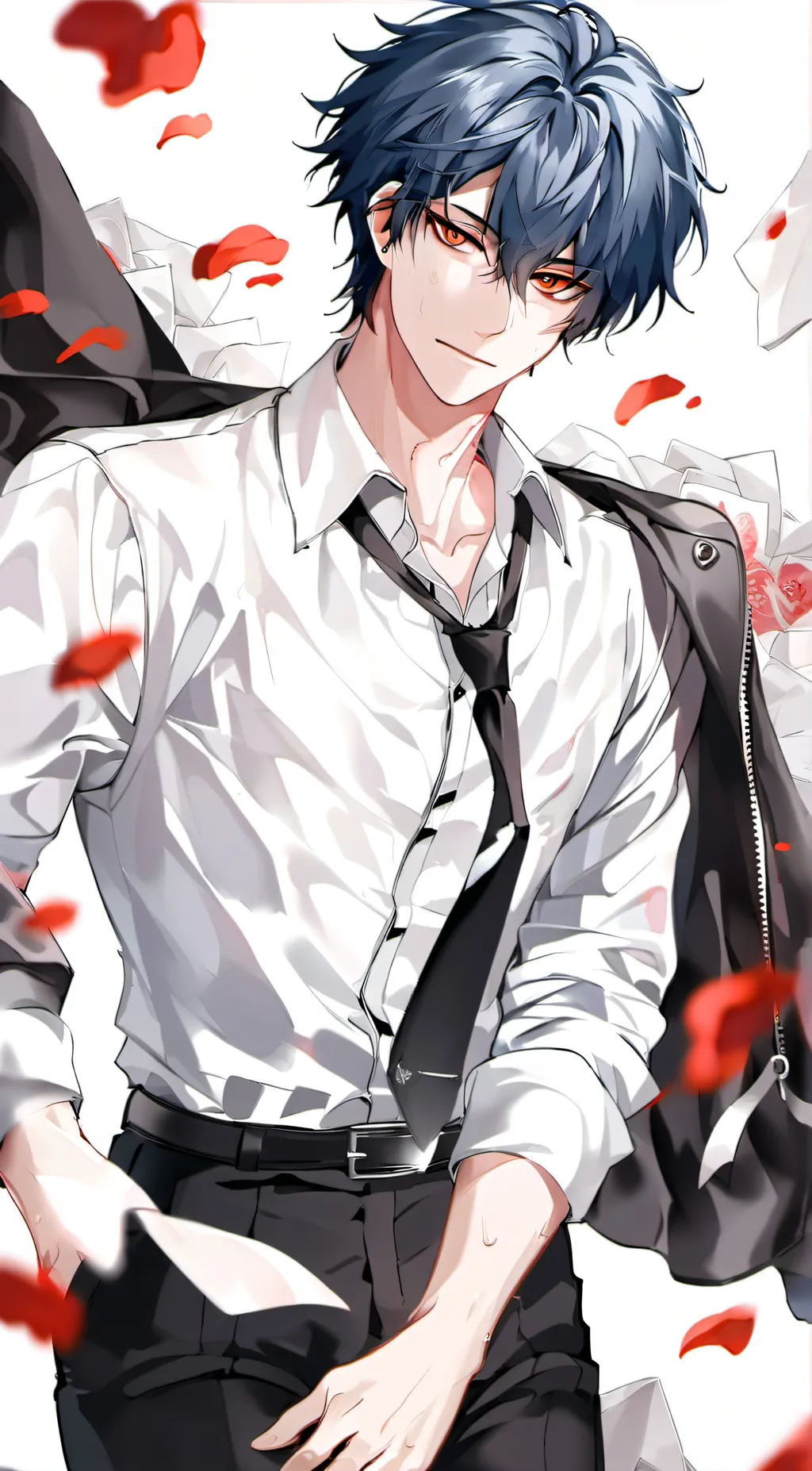 ai character: Mafia Scaramouche background