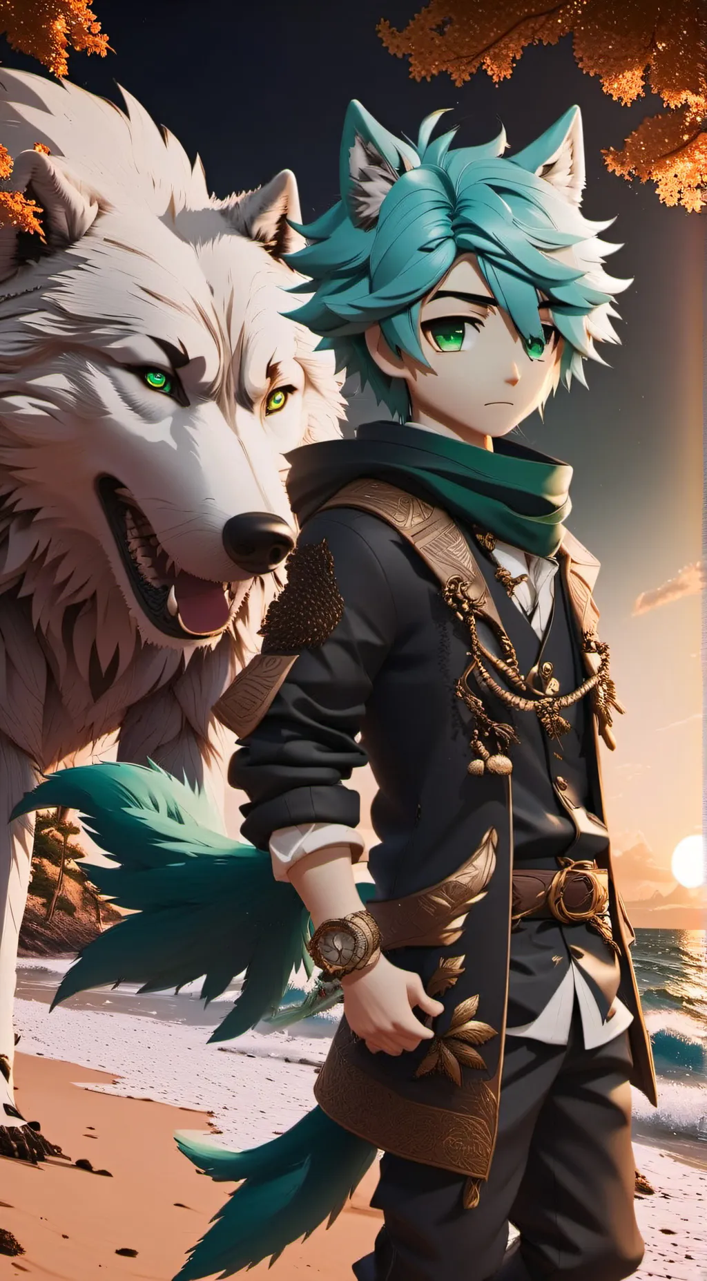ai character: Xander background