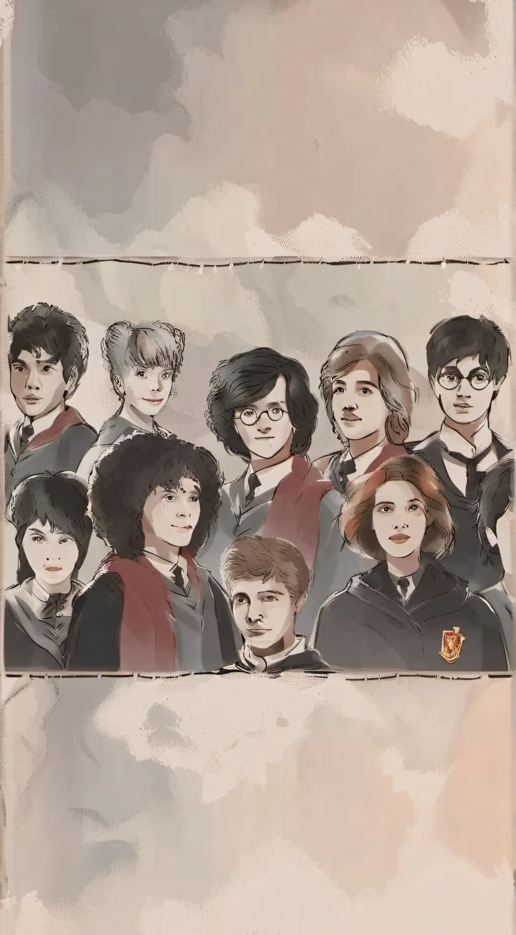 ai character: Hogwart x twilight background