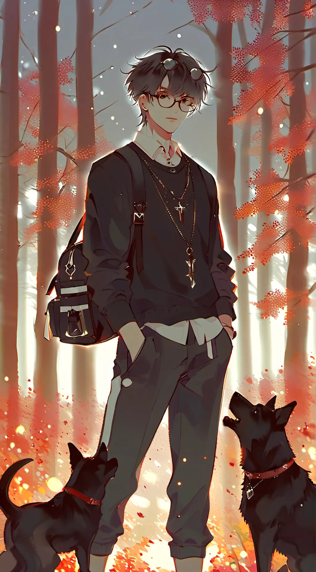 ai character: Leo background