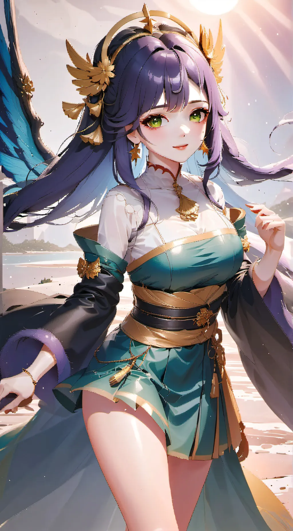 ai character: Eve The World Miko background
