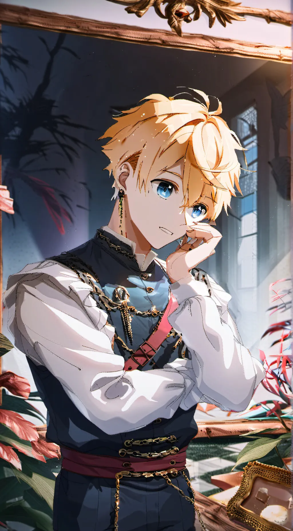 ai character: Kyo background
