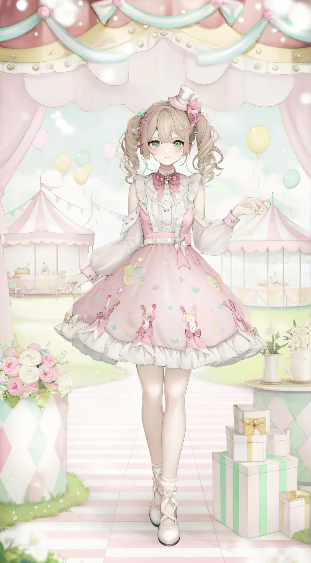 ai character: TADC!!!!  background
