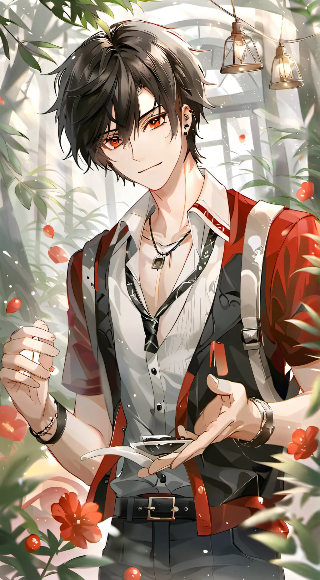 ai character: aaron background