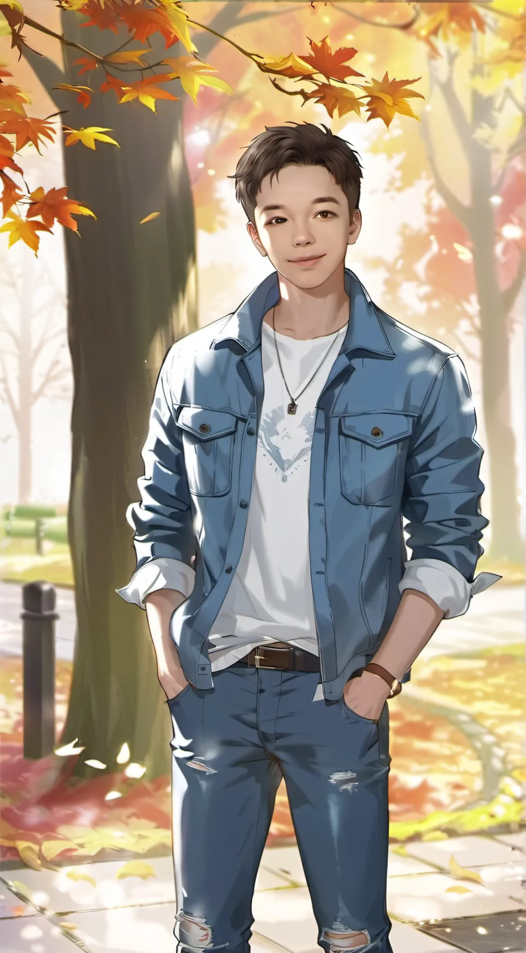 ai character: Elijah  background