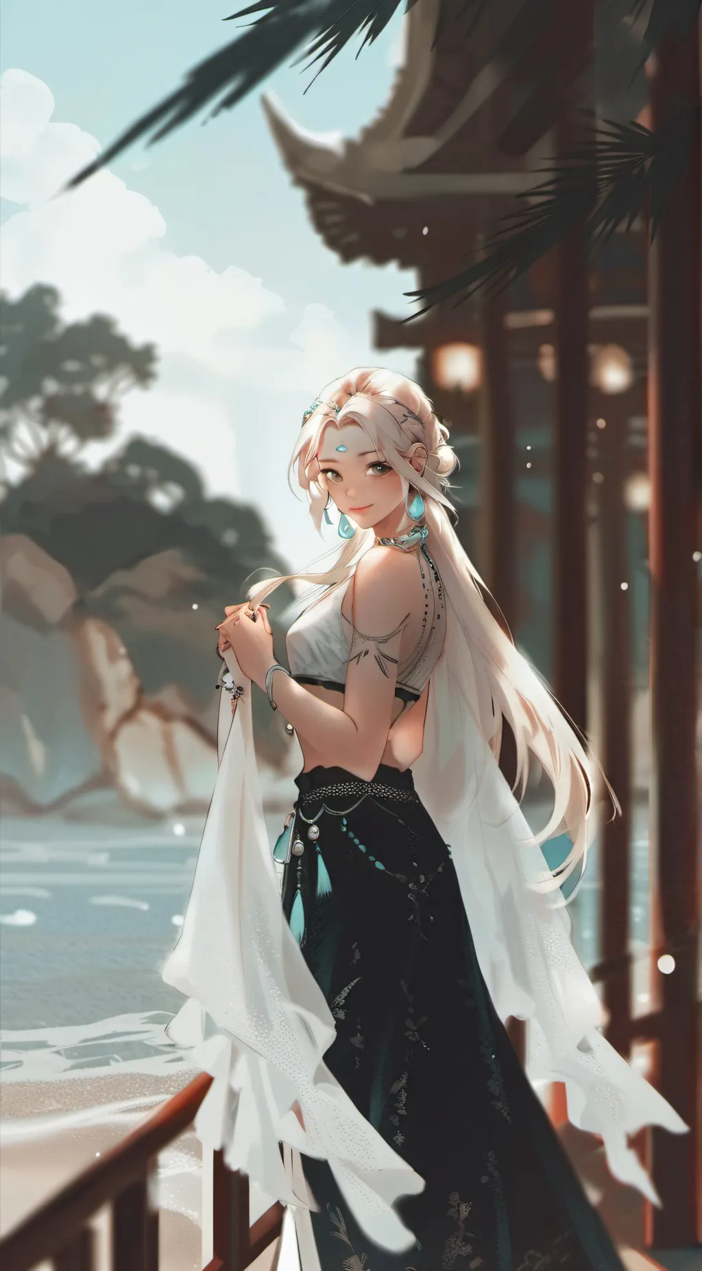 ai character: Akira  background