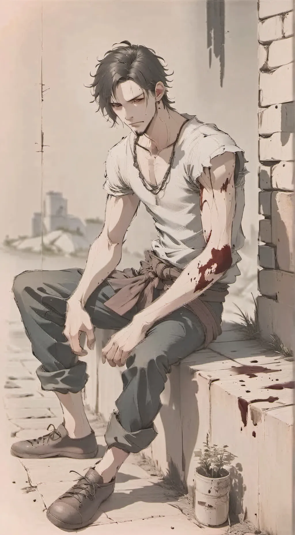 ai character: Patrick Turner background