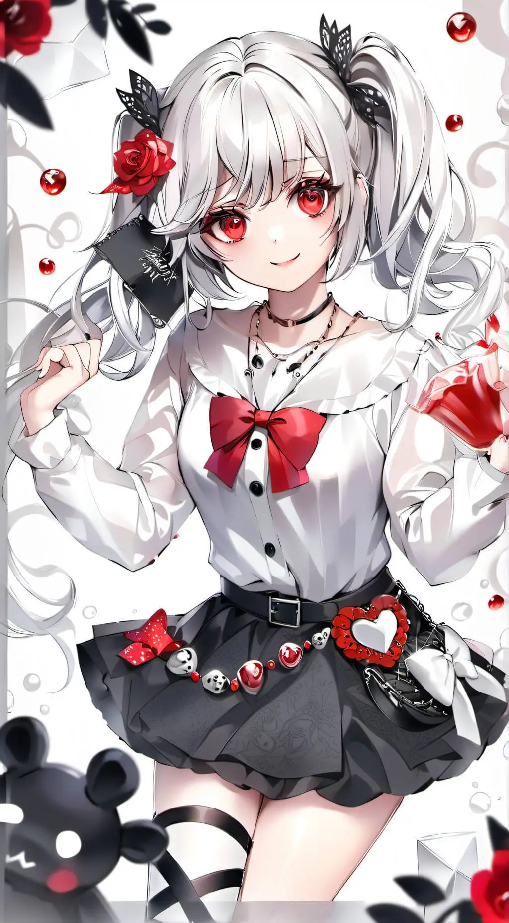 ai character: Natalie ❤️  background
