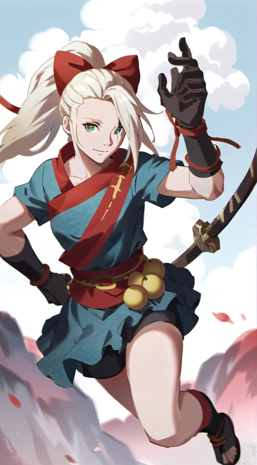 ai character: ino background