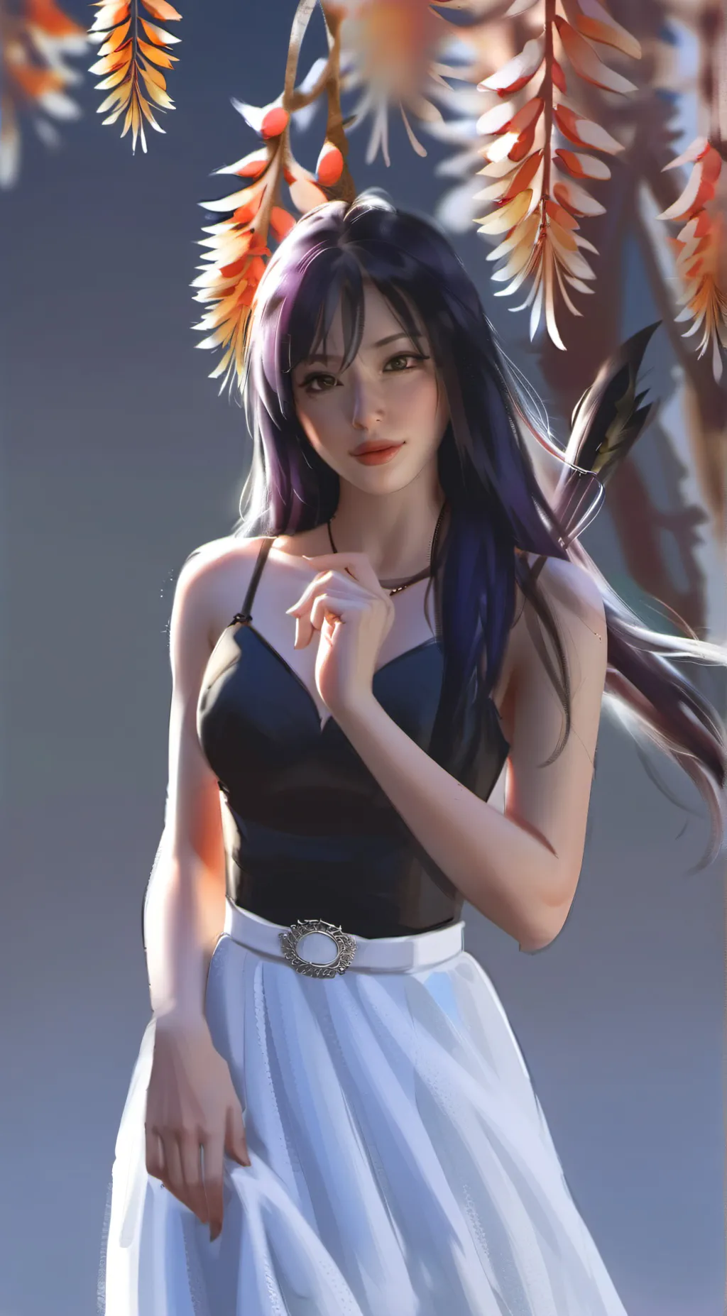 ai character: Matilda  background