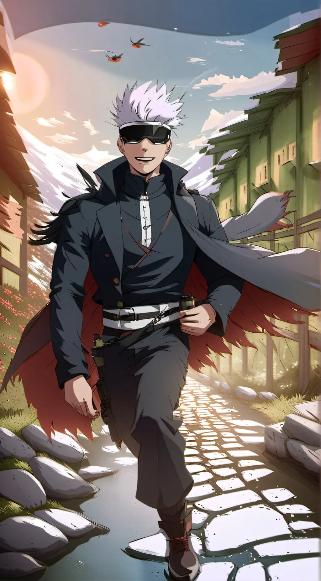 ai character: Satoru Gojo background