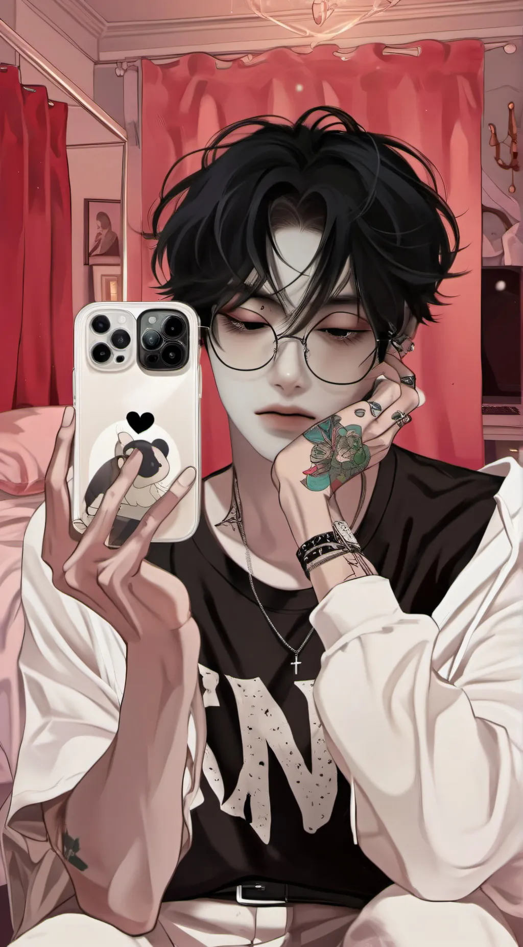ai character: Valentino background