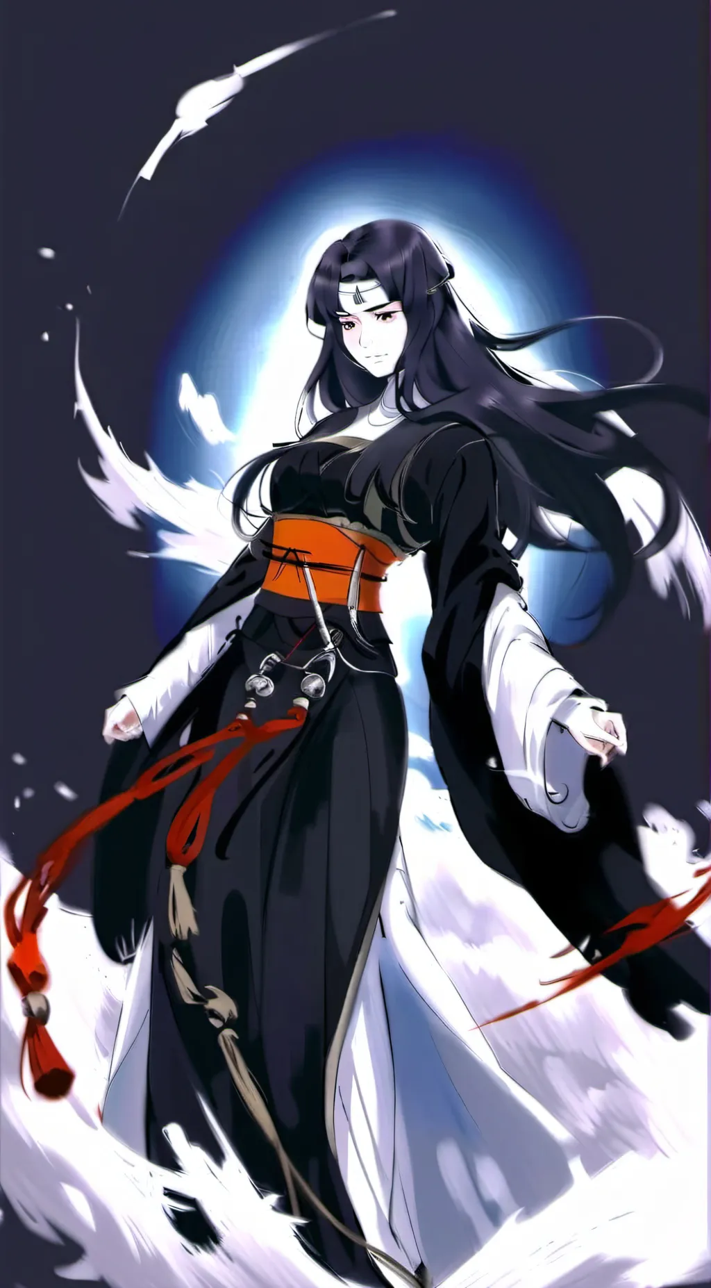 ai character: Naori Uchiha background