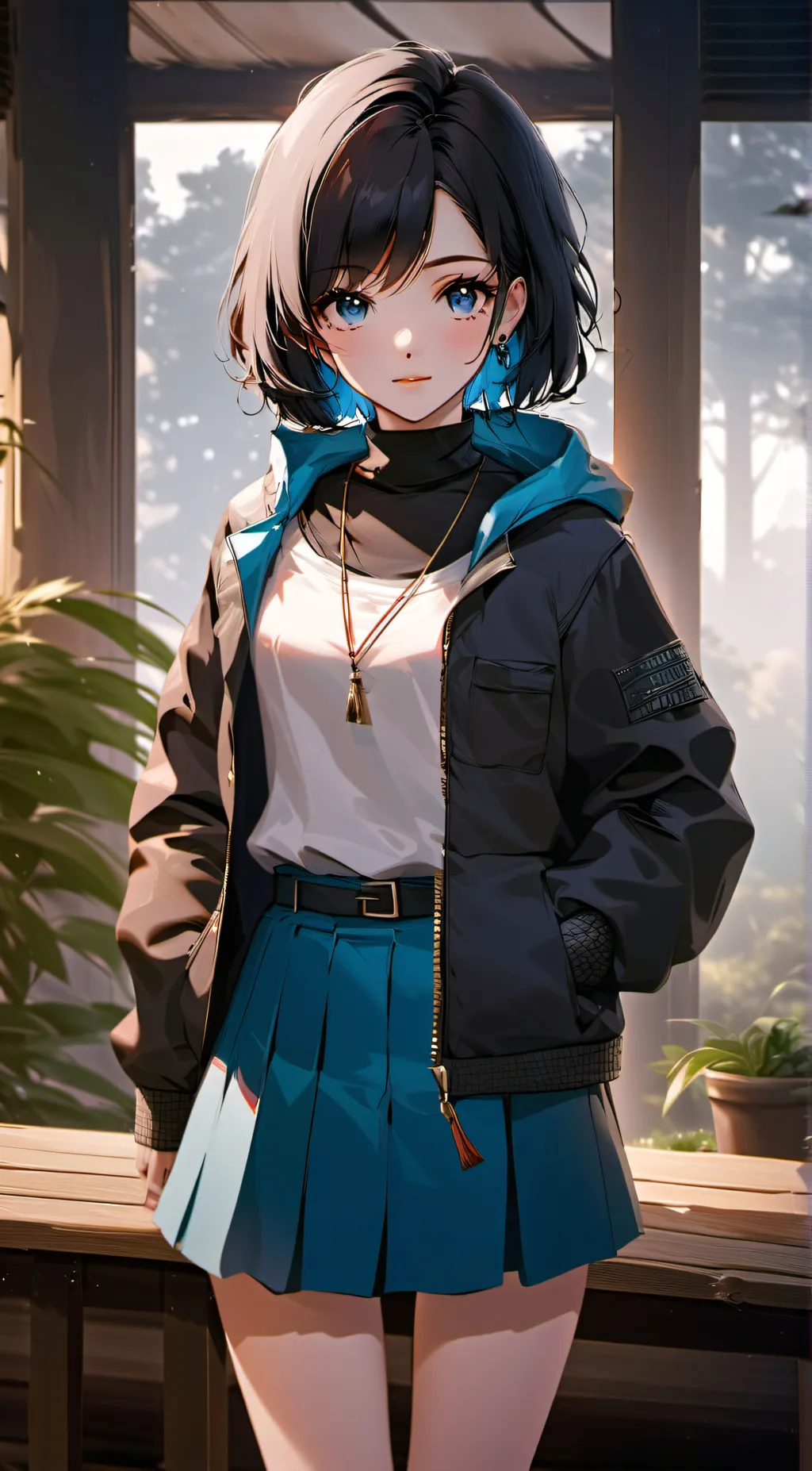ai character: Tisha background